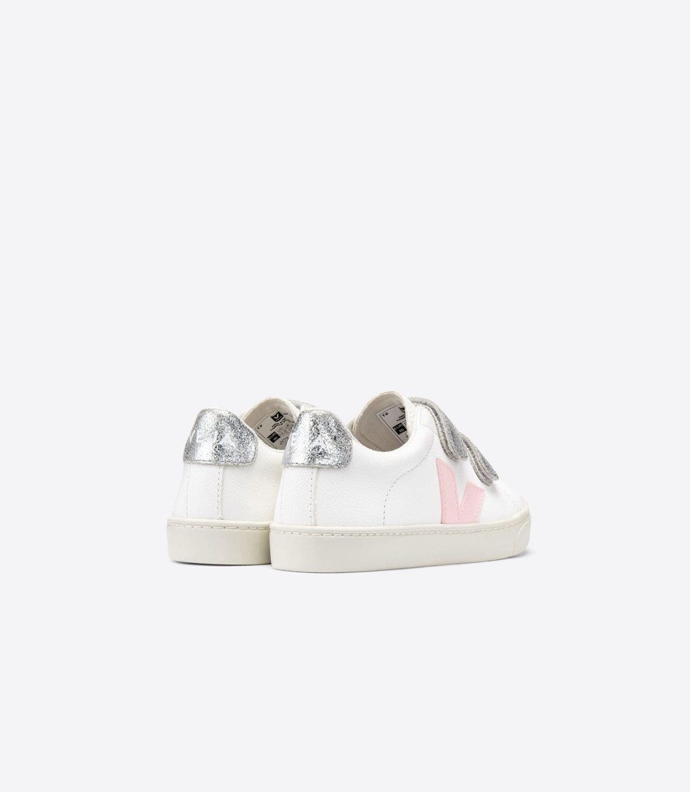 Veja Sneakers Copii - Esplar Velcro Chromefree - Albi - 8472650-ZY